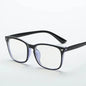 Fashion unisex Square glasses plain glasses full frame glasses for men and women radiation protection Optical glasses NovaCart