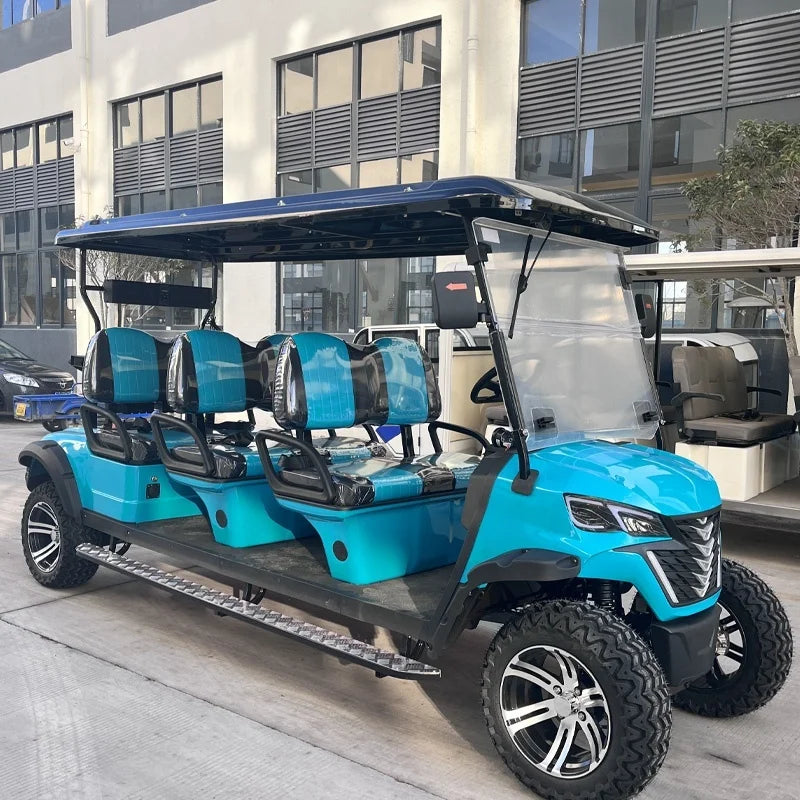 Cheap Golf Cart Unique Design Hot Sale 4-Wheel Electric Golf Cart  Compatible Club Car 48v/72v Battery Voltage NovaCart