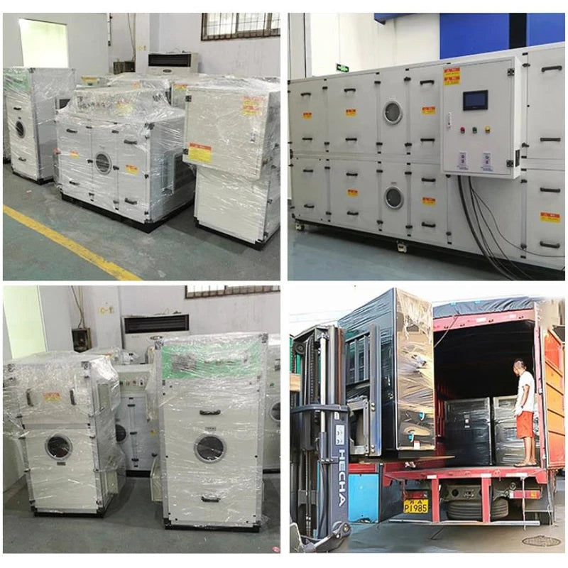 Portable Industrial Desiccant Rotor Dehumidifier NovaCart