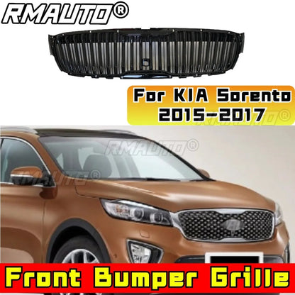 Car Bumper Grill Racing Grills Front Bumper Grille Exterior Part Front Bumper Grill for KIA Sorento 2015-2017 Car Accessories NovaCart