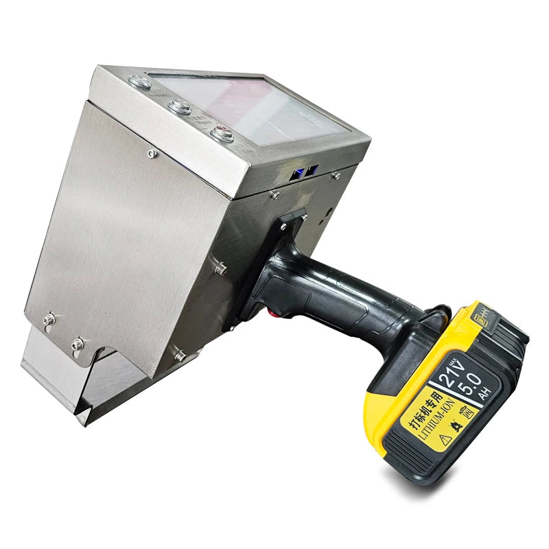 Chinese Factory 120*30 mm CNC Handheld Dot Peen Vin Number Marking Machine Used Metal Engraving Machine Steel Engine Motor Core NovaCart