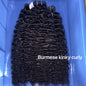 Unprocessed Raw Cambodian Straight  Best Quality Raw Human Hair Natural Body Wave Burmese Curly Raw Hair Bundle Vendor NovaCart