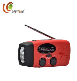 Emergency Solar Hand Crank AM/FM NOAA Radio/Flashlight/Cell Phone Charger/300-1000amh Battery/original Designer & Manufacturer NovaCart