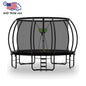 Zoshine Outdoor Jumping Trampoline Curved Pole Garden Trampoline with PVC Spring Cover Large Trampoline in Stock NovaCart