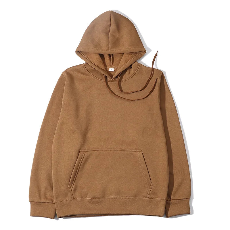 Hoodies Sweatshirts Men Woman Fashion Solid color Red Black Gray Pink Autumn Winter fleece Hip Hop Hoody Male Brand Casual Tops NovaCart