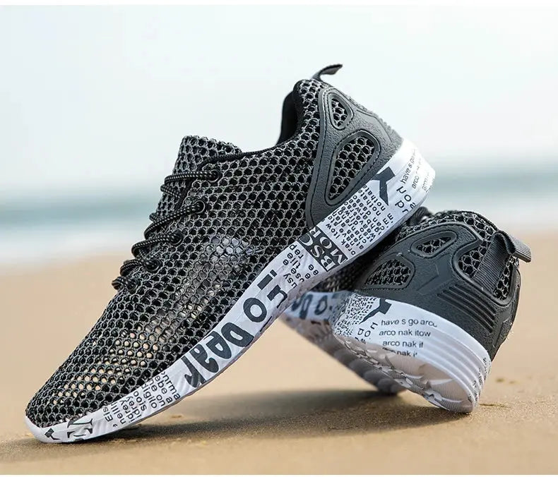 Hight Quality Summer Mens Casual Shoes Aqua Shoes Origin Air Mesh Sneakers Fashion Foam Sport Footwear Beach Shoes Water Shoes NovaCart