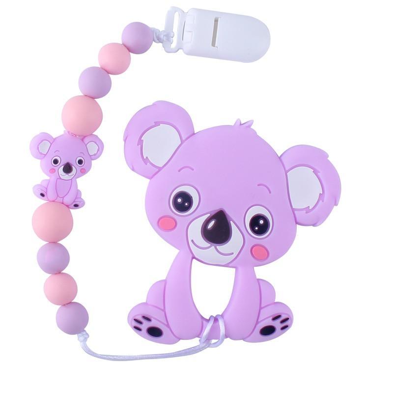 Baby Silicone Koala  Panda Teether Toy Toother Unique Design Perfect For Kids And Parents Stevvex