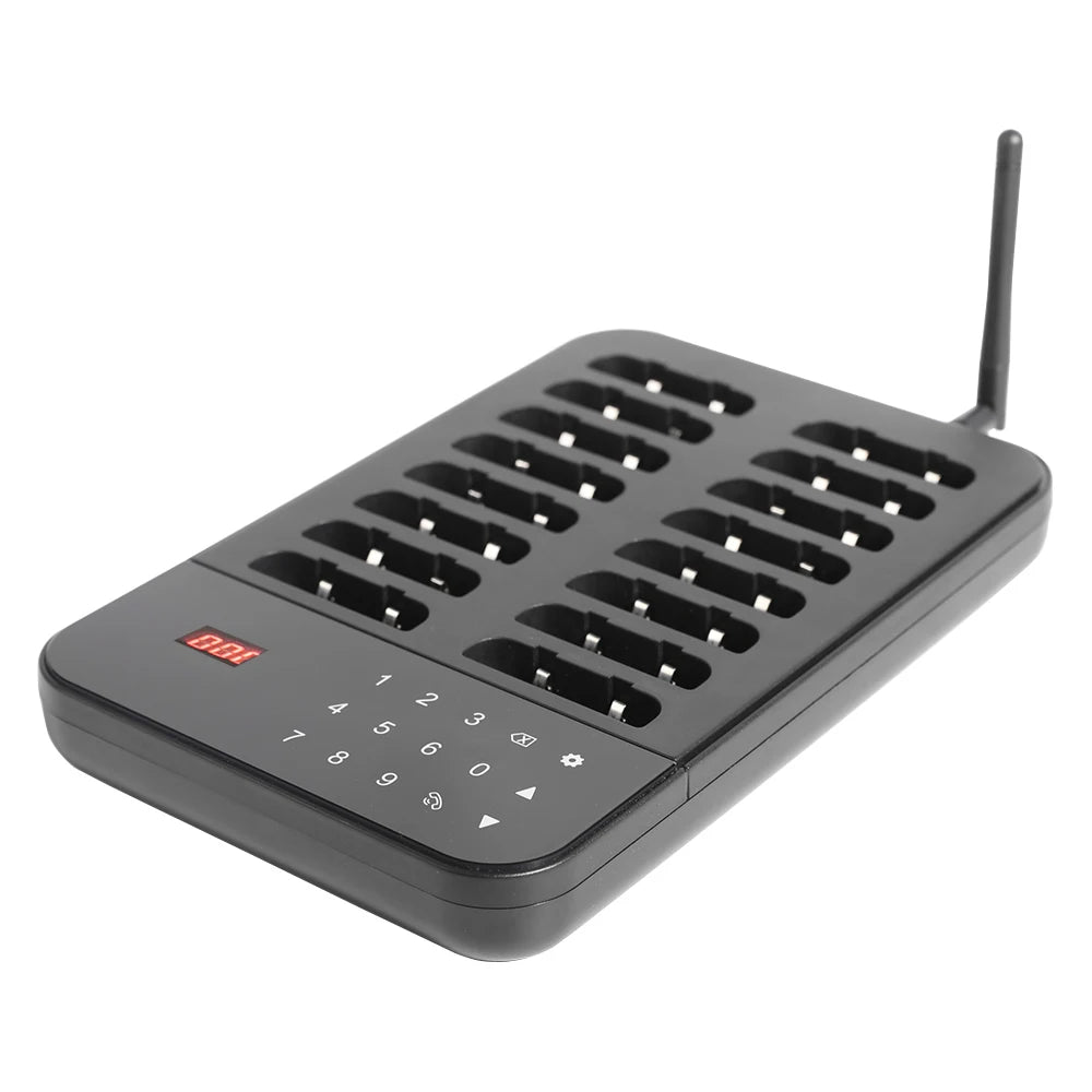 Factory Direct Wireless Waiter Calling System QC160 Coaster Pagers for Restaurants Use NovaCart