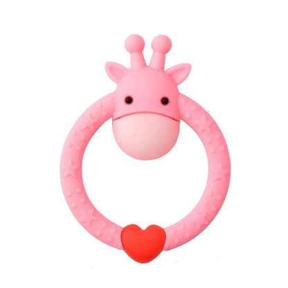 Cute Animal  Baby   Silicone Teether Child Supplies Baby Nursing  Dental Care Child Sucking Toy Perfect For Kids And Parents Stevvex