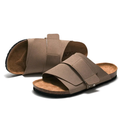 New Products Men's Sandals Cork Ladies Slippers Women's Beach Sandals and Slippers Student Sandals Beach Shoes Men's Shoes NovaCart