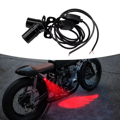 2Pcs Motorcycle Angel Wings Laser Lights 9-36V Universal Modified LED Decorative Welcome Wing Ambient Projection Light NovaCart