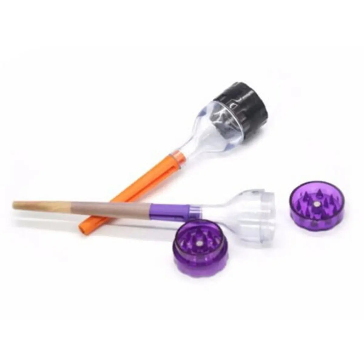 Portable Cone Artist Premium Cone Plastic Roller Cigarette Grinder Maker Rolling Filler Manual DIY Tool NovaCart