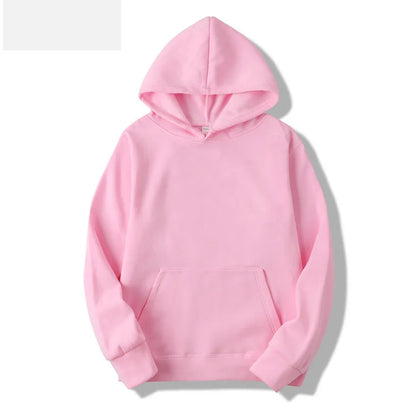 Hoodies Sweatshirts Men Woman Fashion Solid color Red Black Gray Pink Autumn Winter fleece Hip Hop Hoody Male Brand Casual Tops NovaCart