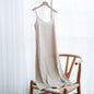 Women'S Dress Summer Spaghetti Satin Long Party Dresses For New Year 2022 Midi Robe Plus Size