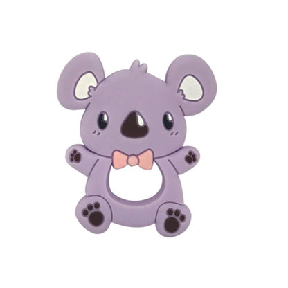 Food Grade Silicone Teethers Animal Fox Koala  Teether  Baby Silicone Chew Charms Kids Teething Gift Toddler Toys Stevvex