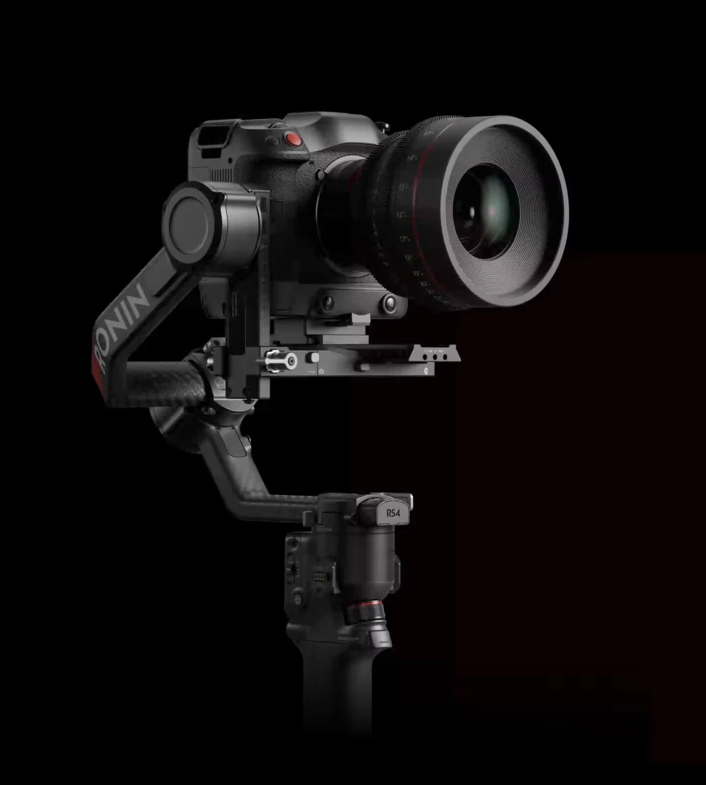 Original New Camera Handheld Stabilizer for D JI Ronin RS4 Pro Combo Supports Dual Focus&Zoom Motors Gimbal NovaCart