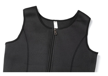 Neoprene Men's Shapers Sweat Vest for Men Waist Trainer Vest Adjustable Workout Body Shaper with Double Zipper for Sauna Suit NovaCart