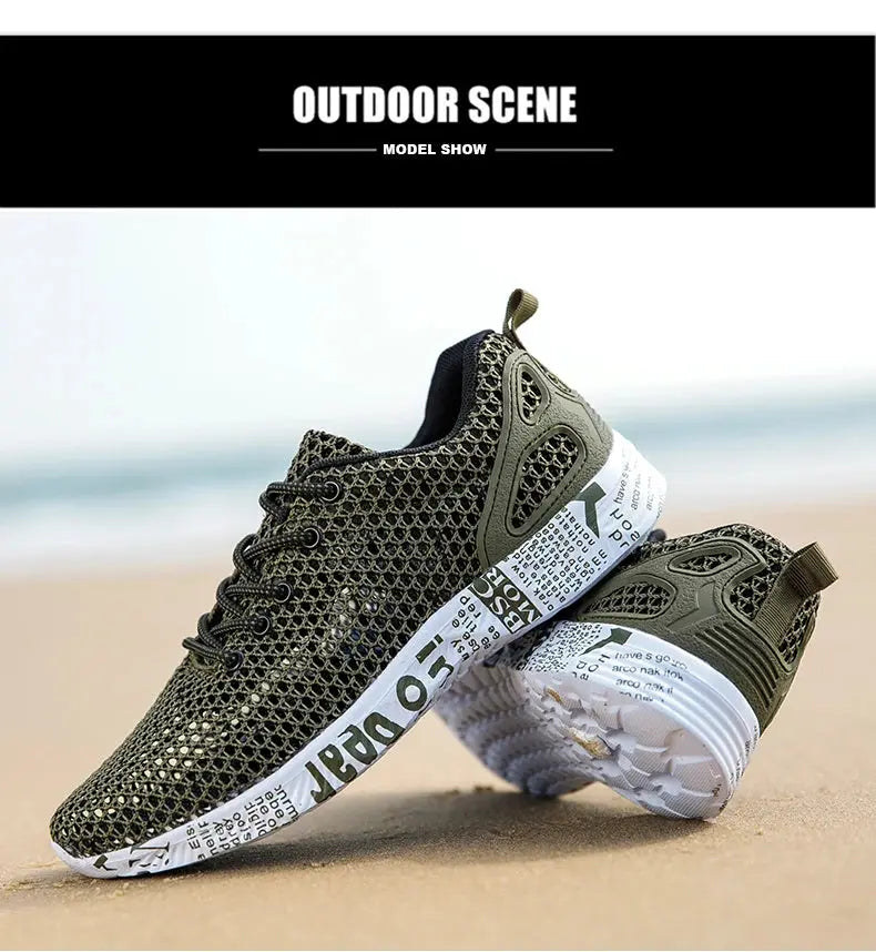 Hight Quality Summer Mens Casual Shoes Aqua Shoes Origin Air Mesh Sneakers Fashion Foam Sport Footwear Beach Shoes Water Shoes NovaCart