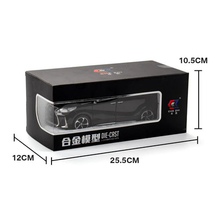 CZ  1:24  LX LM300H Business Van Model Toys Diecast Model for Collection and Creative Gift Alloy With Sound and Light Pullback NovaCart