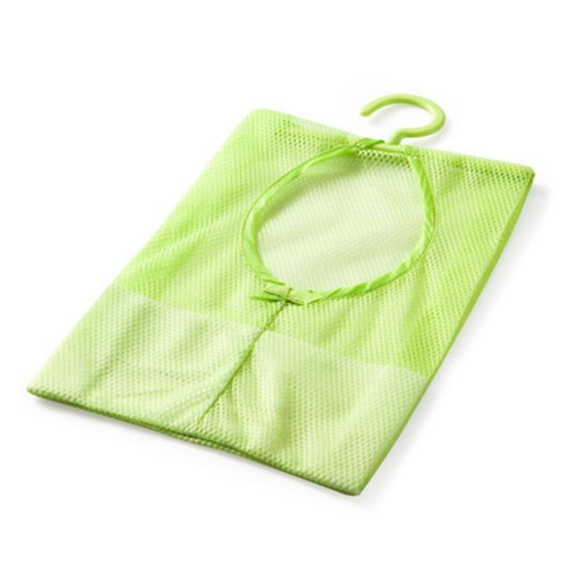 Bathroom Multifunctional Hanging Storage Mesh Bags Eco-Friendly Mesh Bath Toys Baskets For Bathroom For Storage Items Stevvex