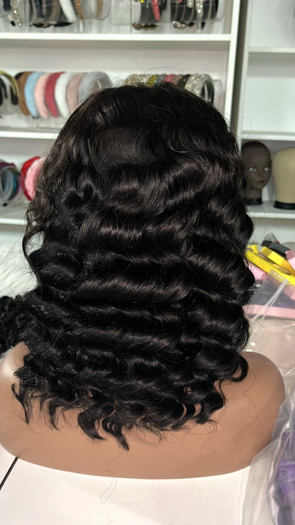 40 Inch Natural Raw Vietnamese Hair PrePlucked 13x6 Glueless Full Frontal Hd Wig Human Hair Lace Front Body Wave Curl Wig Vendor NovaCart