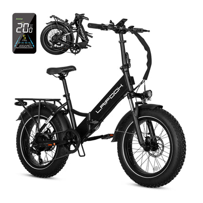 Top Sell 48V 500W 7 Gears Fat Electric Bicycle Bike NovaCart