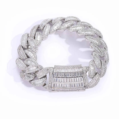 BES 20MM New Arrival Hip Hop Luxury Shiny Chunky Cuban Chain 5A CZ Diamond With Real Gold Plating Choker Necklace Jewelry NovaCart