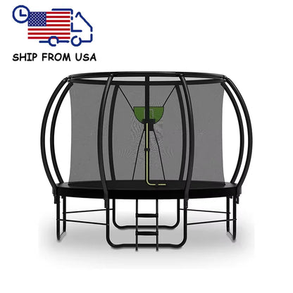 Zoshine Outdoor Jumping Trampoline Curved Pole Garden Trampoline with PVC Spring Cover Large Trampoline in Stock NovaCart