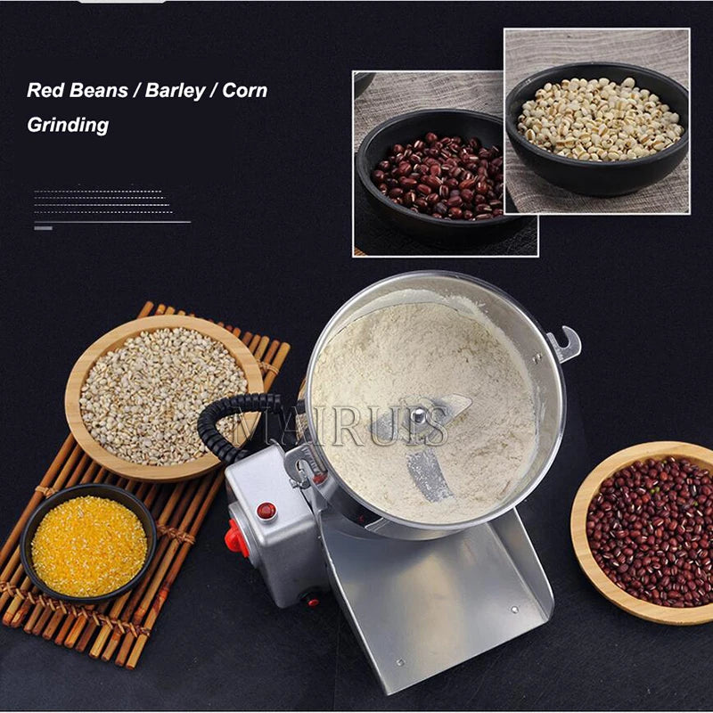 Grains Spices Electric Grinder Cereals Coffee Bean Dry Food Grinder Mill Grinding Machine NovaCart