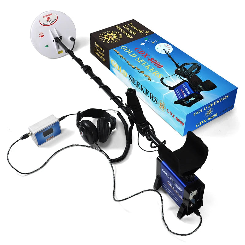 High Quality GDX-8000 Automatic Underground Gold Metal Detector for Treasure Hunting OEM Customizable Industrial Metal Detectors NovaCart