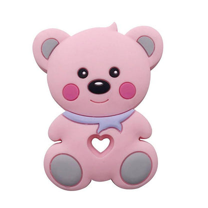 Food Grade Silicone Teethers Animal Fox Koala  Teether  Baby Silicone Chew Charms Kids Teething Gift Toddler Toys Stevvex
