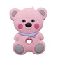 Food Grade Silicone Teethers Animal Fox Koala  Teether  Baby Silicone Chew Charms Kids Teething Gift Toddler Toys Stevvex