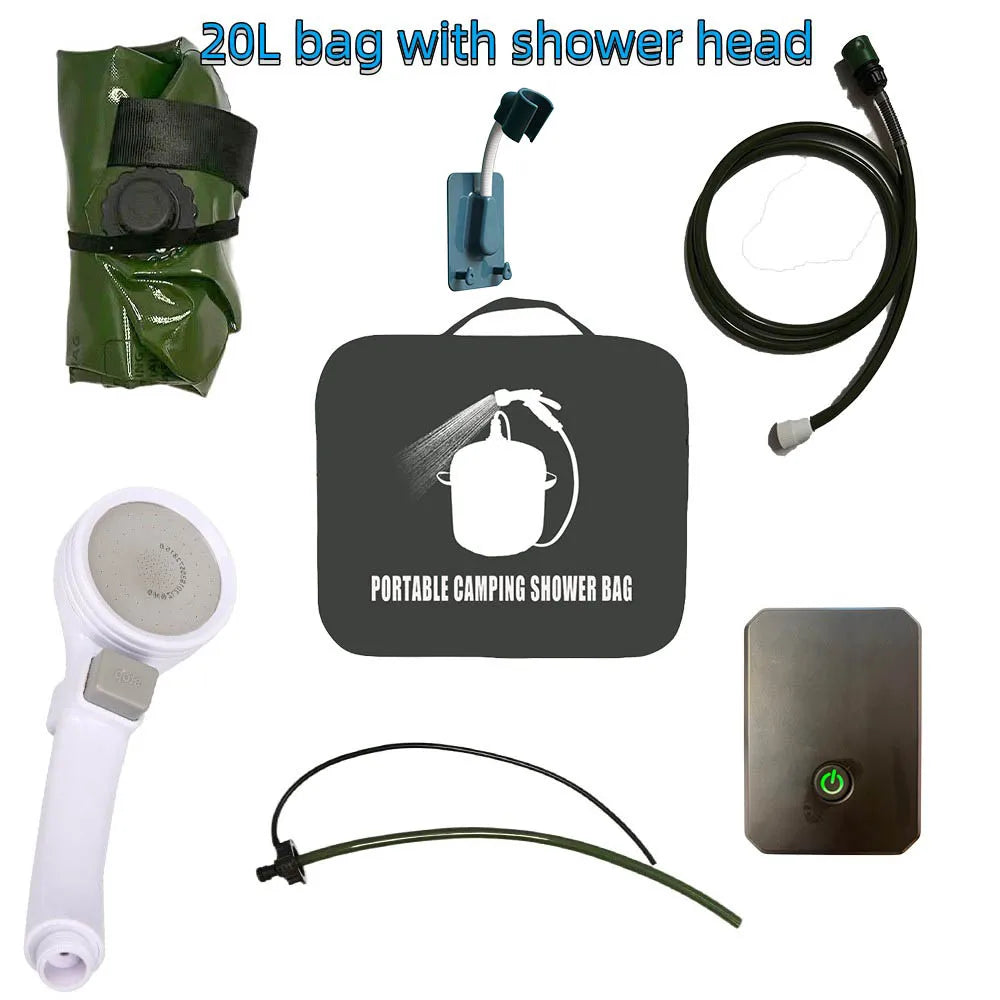 Bath Changing Outdoor Waterproof Portable Camping Shower Tent Outdoor Bathroom Pet Bath Hand Shower Camping & Hiking Accessories NovaCart