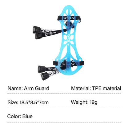 SPG Arm Guard Archery Traditional Recurve Takedown Bow Forearm Protective Gear Adjustable Outdoor Target Shooting Arms Protector NovaCart
