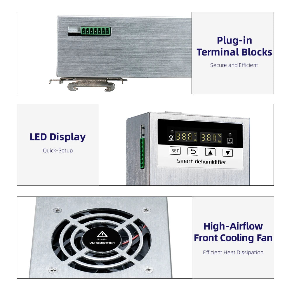 Intelligent CZCS960A Small Automatic Dehumidification Device 485 Communication Moisture Meter Drainage Automatic Moisture Meters NovaCart