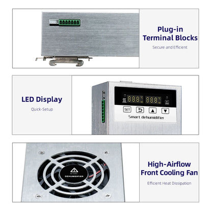 Intelligent CZCS960A Small Automatic Dehumidification Device 485 Communication Moisture Meter Drainage Automatic Moisture Meters NovaCart