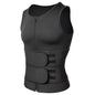 Neoprene Men's Shapers Sweat Vest for Men Waist Trainer Vest Adjustable Workout Body Shaper with Double Zipper for Sauna Suit NovaCart