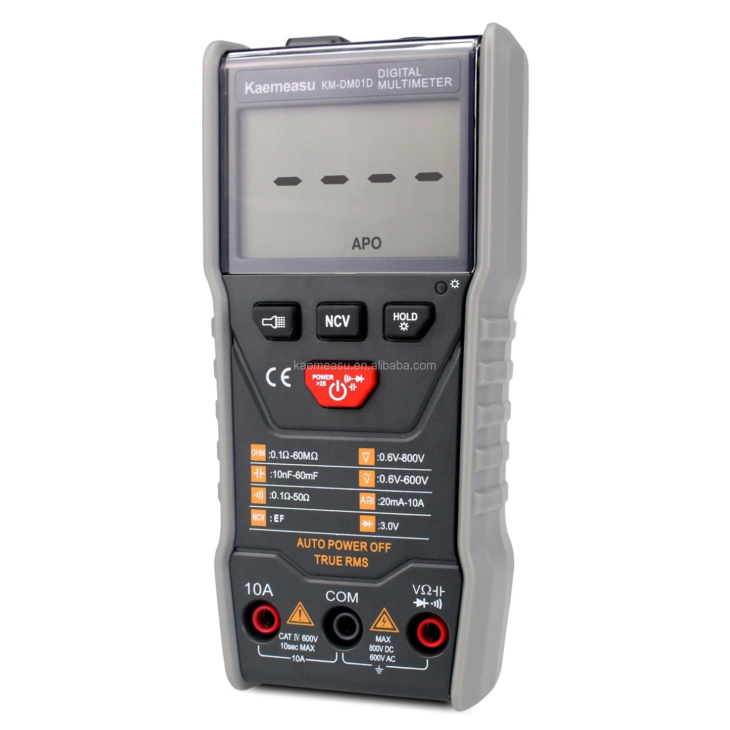 OEM ODM Anti-Burn Multitester DC/AC NCV Measure Square-wave Output True-rms Auto Range Digital Multimeters NovaCart