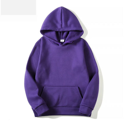 Hoodies Sweatshirts Men Woman Fashion Solid color Red Black Gray Pink Autumn Winter fleece Hip Hop Hoody Male Brand Casual Tops NovaCart