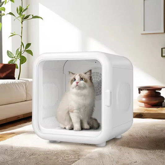 2025 Professional Cat Drying Box Large Space Automatic Pet Fast Drying Room Pet Bathing Machine NovaCart