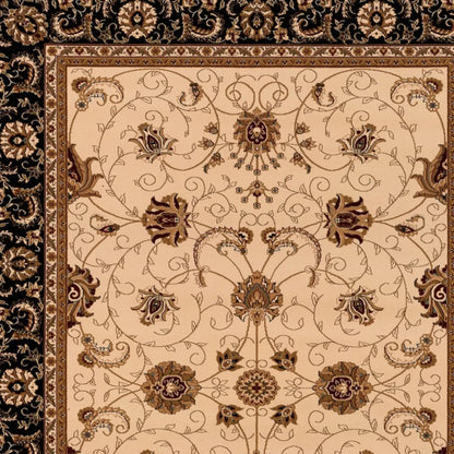 HMS 10' X 13' Beige Brown Oriental Large Boho Style Non-Skid Cow Hide Area Rug for Living Room Hallway Washable Rectangle NovaCart