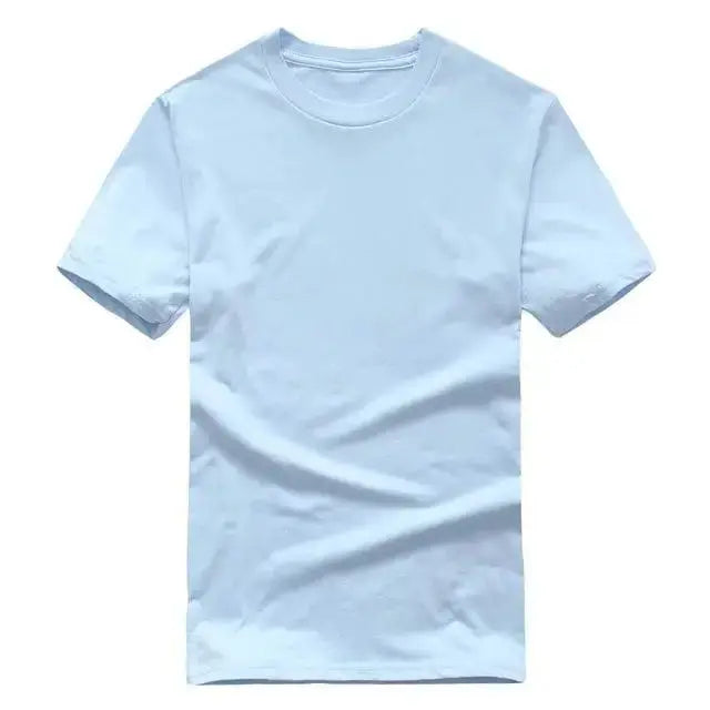 2024 New Solid color T Shirt Mens Black And White 100% cotton T-shirts Summer Skateboard Tee Boy Skate Tshirt Tops European size NovaCart