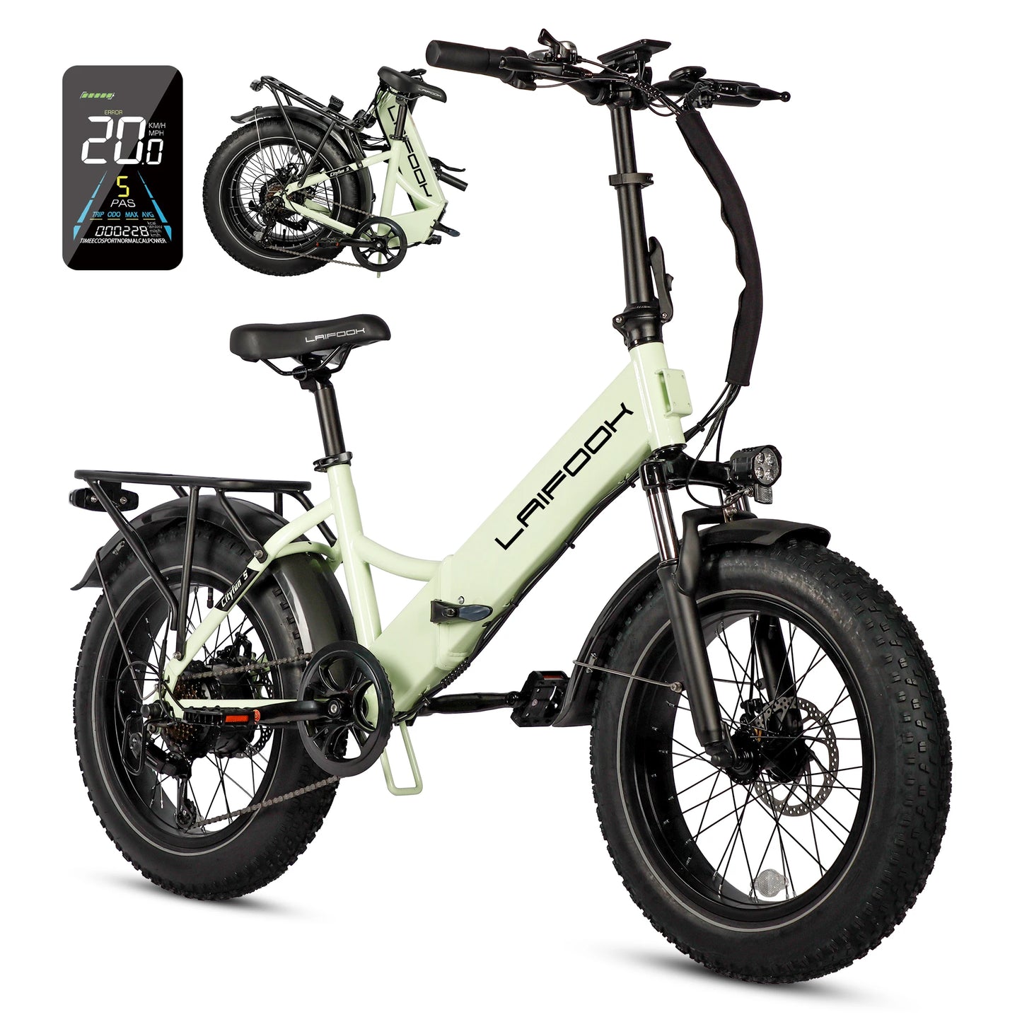 Top Sell 48V 500W 7 Gears Fat Electric Bicycle Bike NovaCart