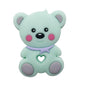 Food Grade Silicone Teethers Animal Fox Koala  Teether  Baby Silicone Chew Charms Kids Teething Gift Toddler Toys Stevvex