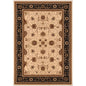 HMS 10' X 13' Beige Brown Oriental Large Boho Style Non-Skid Cow Hide Area Rug for Living Room Hallway Washable Rectangle NovaCart