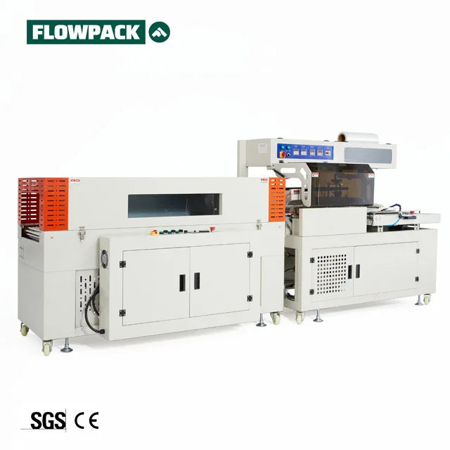 Thermal Economy Hualian Plastik Kecil Smi One-step Multi Tape l Shape Sealing Sealet Tunnel Shrink Package Wrap Machine System NovaCart