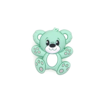 Mini Bear Silicone Beads Baby Dummy Cartoon Pacifier Toy Accessories For Kids And Babies Stevvex