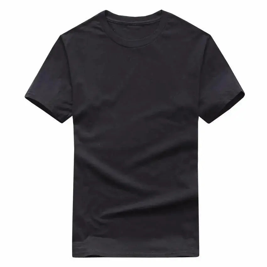 2024 New Solid color T Shirt Mens Black And White 100% cotton T-shirts Summer Skateboard Tee Boy Skate Tshirt Tops European size NovaCart