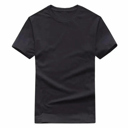 2024 New Solid color T Shirt Mens Black And White 100% cotton T-shirts Summer Skateboard Tee Boy Skate Tshirt Tops European size NovaCart