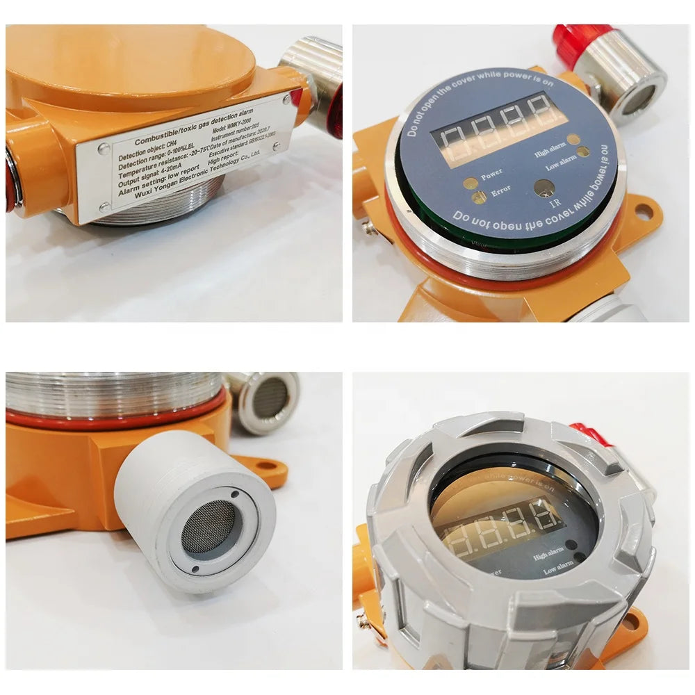 WMKY-2000 Combustible/Toxic Gas Detectors and High Quality Gas Detector Combustible Gas Detector with Led Display NovaCart